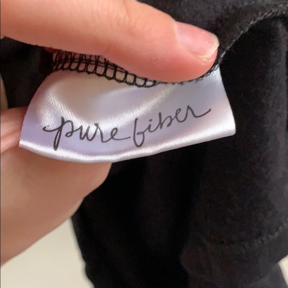 Pure Fiber Delilah black loungewear sweater! - Picture 5 of 7